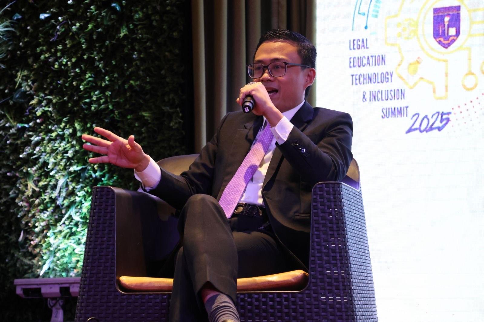 Atty. Ipac speaks on legal ethics and the use of AI